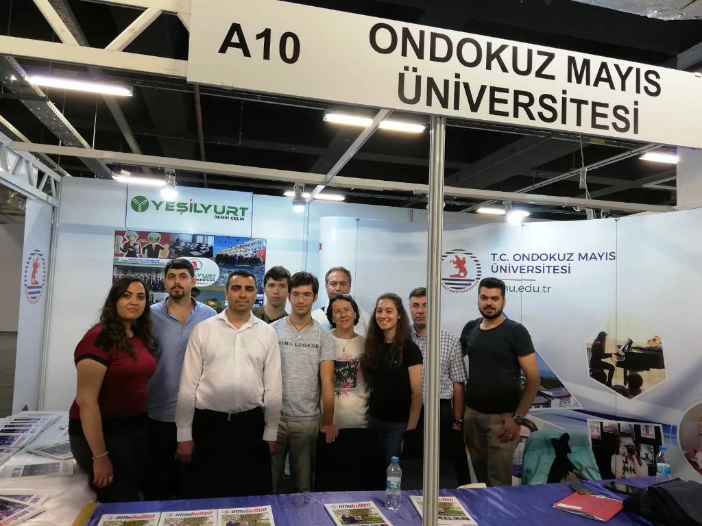 Omu Universite Tercih Fuarlarinda Adaylarla Yuz Yuze Iletisim Kurdu Omu Ondokuz Mayis Universitesi