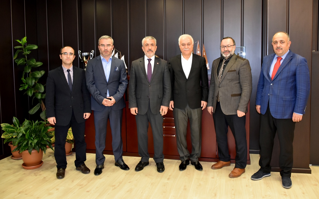 Rektor Bilgic Nihat Hatipoglu Nu Agirladi Omu Ondokuz Mayis Universitesi