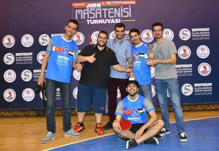 2 Uluslararasi Masa Tenisi Turnuvasi Renkli Gecti Omu Ondokuz Mayis Universitesi