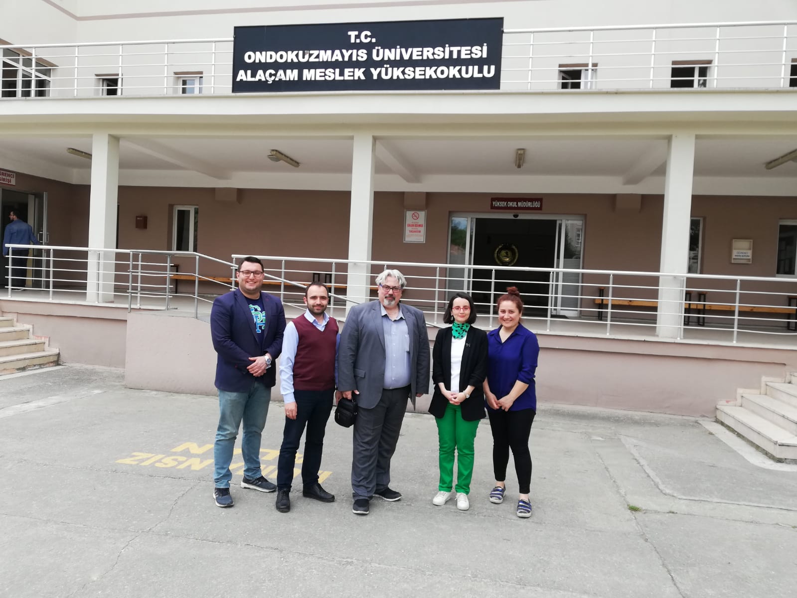 Alacam Myo Ogrencileri Samsunport Muduru Tumis Ile Bulustu Omu Ondokuz Mayis Universitesi