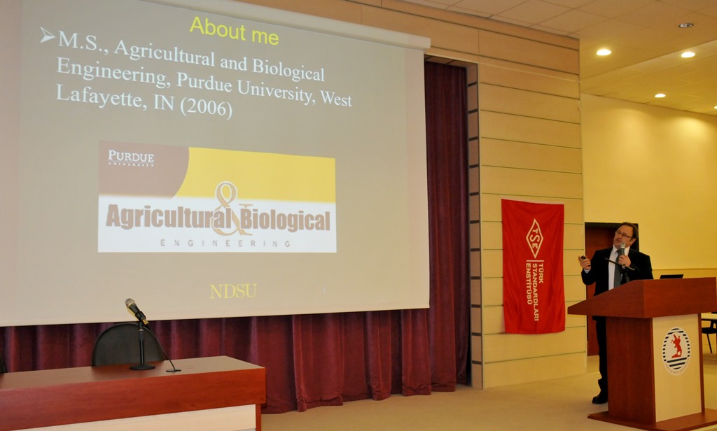 Cevre Muhendisligi Bolumunden Seminer Omu Ondokuz Mayis Universitesi