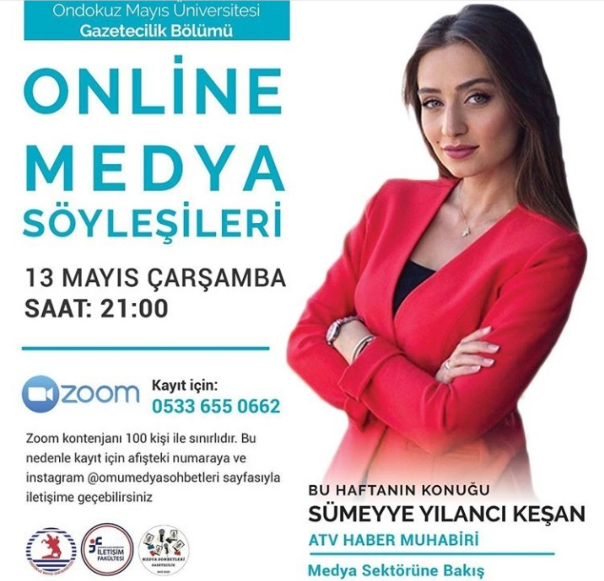 Iletisim Fakultesi Ogrencilerinden Medyasal Sohbetler Etkinligi Omu Ondokuz Mayis Universitesi