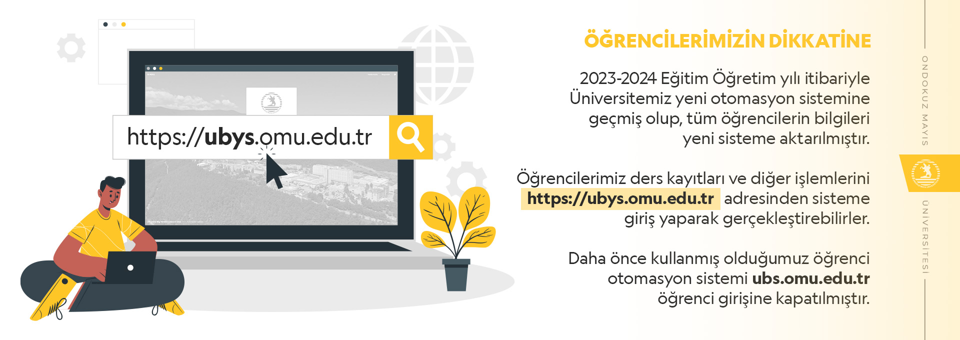 Öğrencilerimizin Dikkatine
