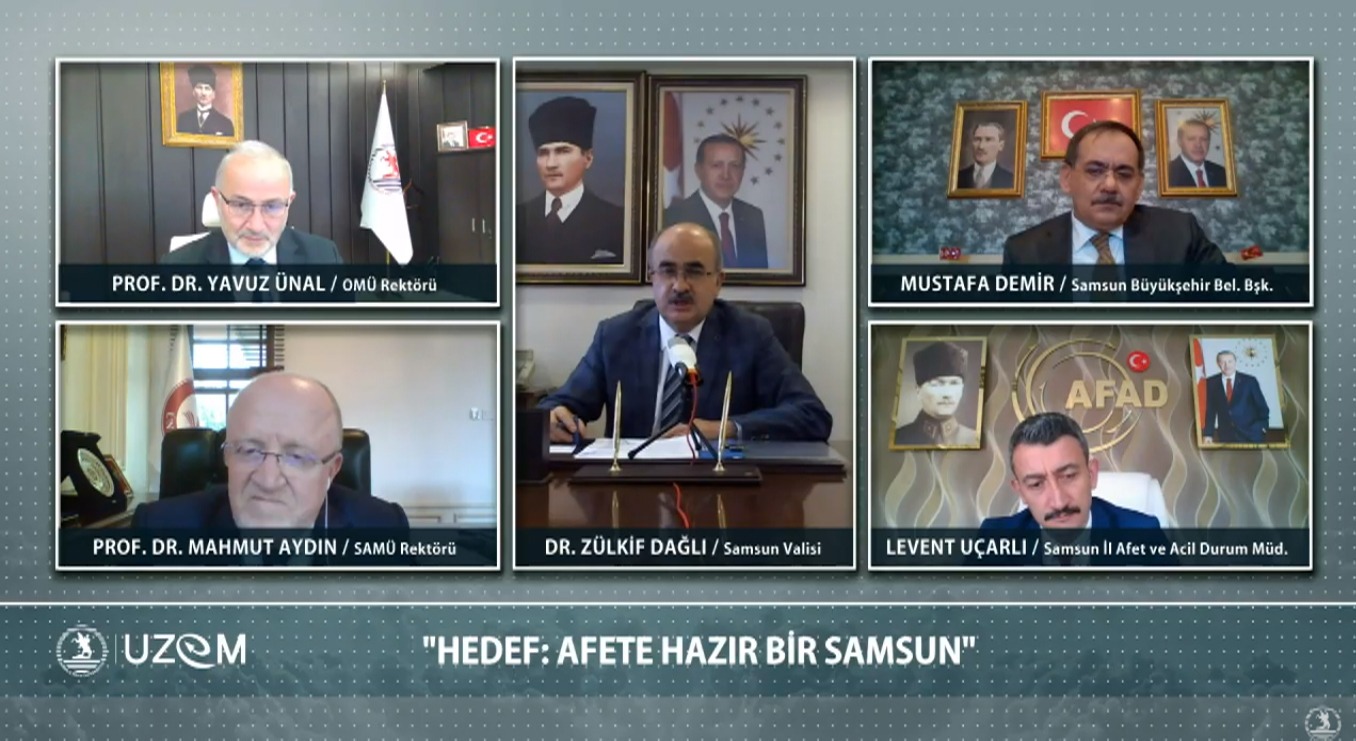 omu afete hazir bir samsun icin sehrin