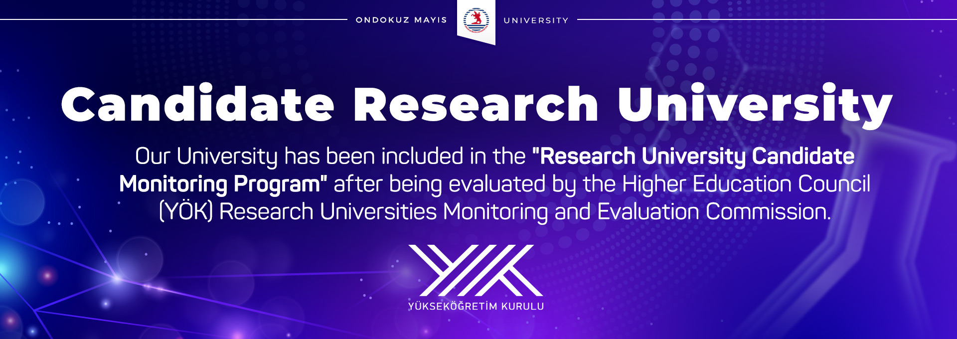 OMU in 'Research University Candidate Monitoring Program'