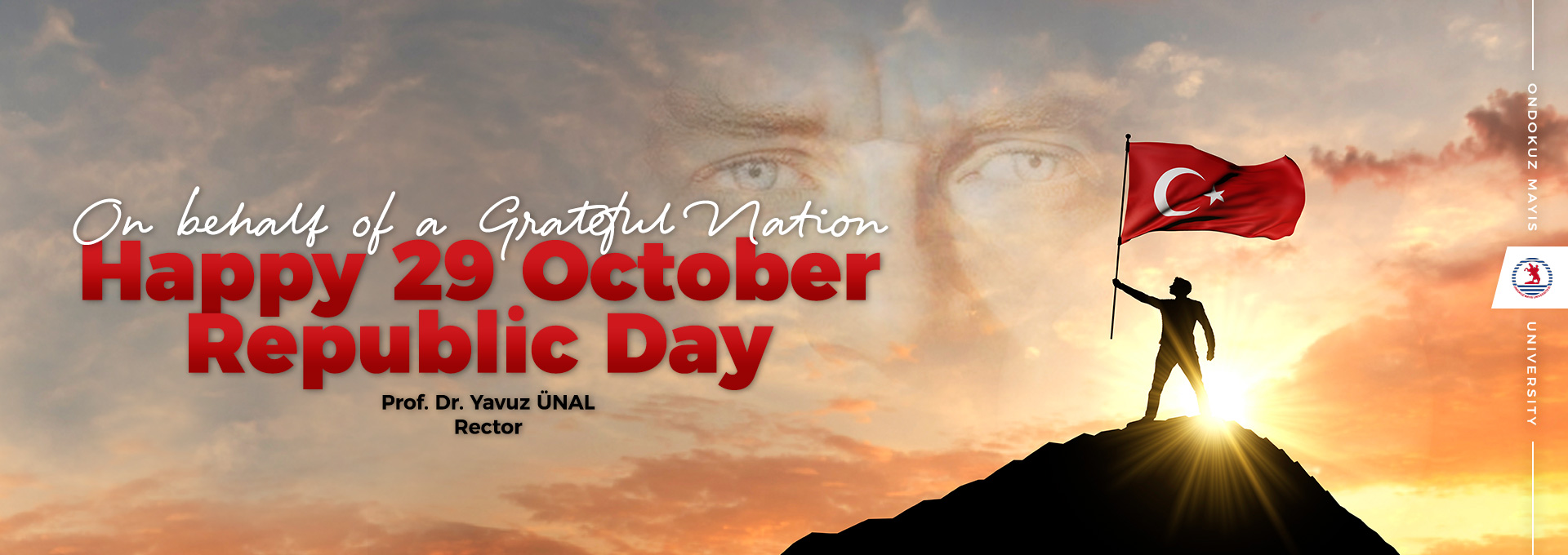 Rector Ünal’s 29 October Republic Day Message