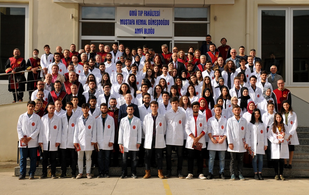 veteriner hekim adaylari onluk giydi omu ondokuz mayis universitesi