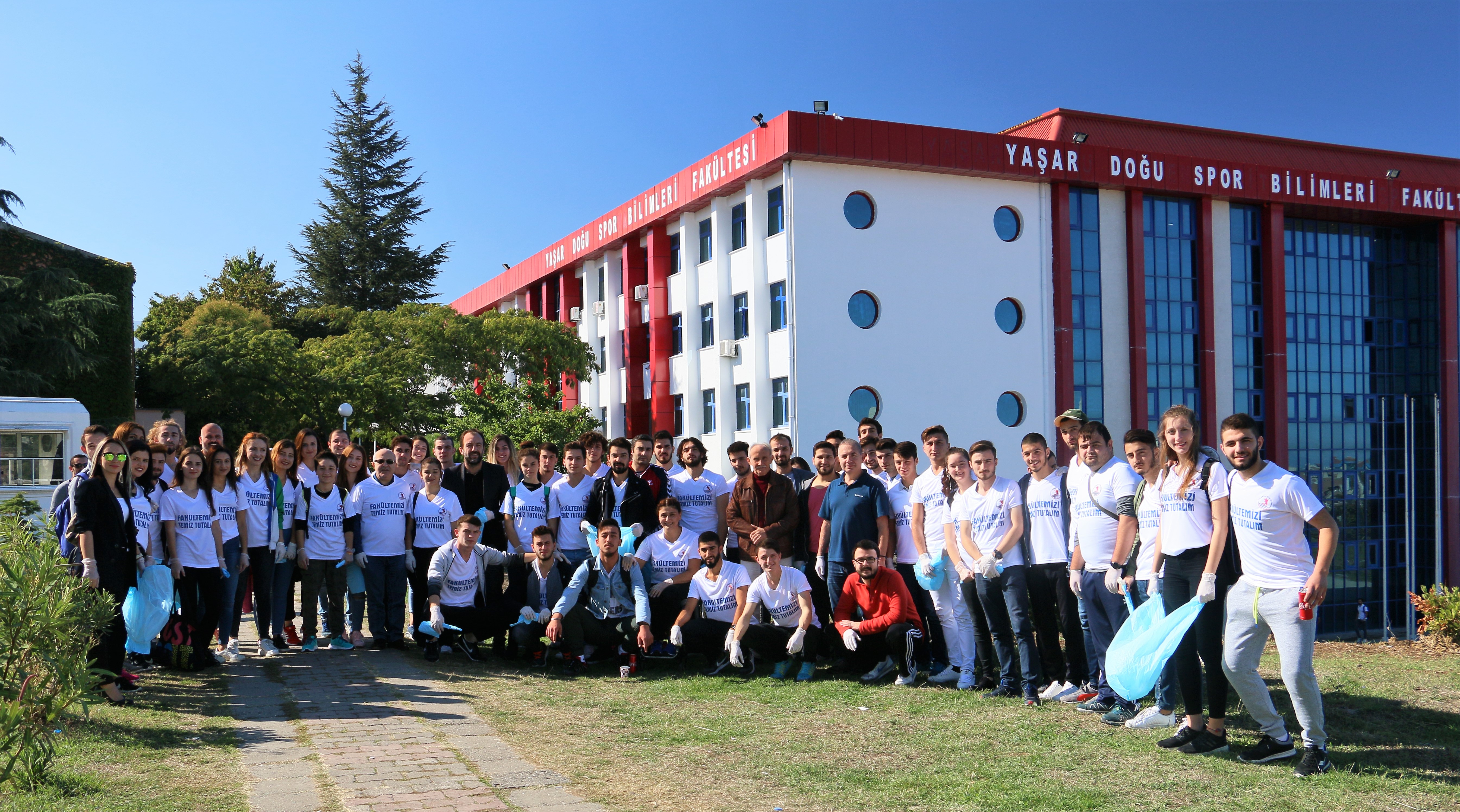 yasar dogu spor bilimleri fakultesinden fakultemizi temiz tutalim etkinligi omu ondokuz mayis universitesi