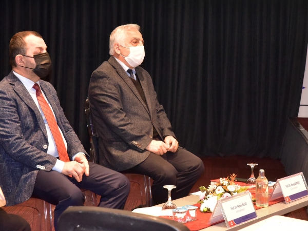 Prof. Dr. Fehmi Yazıcı ve Prof. Dr. Recep Sancak