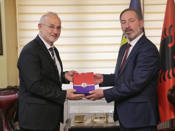 Kosova İslam Cemaati Başkanlığı Genel Sekreteri Ahmet Ef Sadri