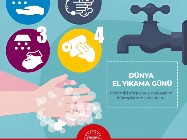 Dünya el yıkama günü, Sağlık Bakanlığı, OMÜ Hastane