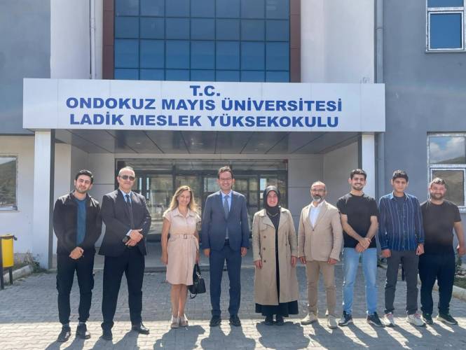 Prof. Dr. Erhan Burak Pancar’dan Ladik’e Eğitim ve İş Birliği Odaklı Ziyaret