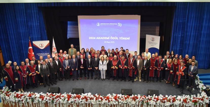 OMÜ’de Akademik Başarılar 2024 Akademi Ödülleriyle Taçlandı