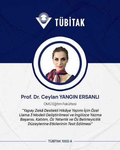 OMÜ’den Yapay Zekâ Destekli Hikâye Yazımına Yönelik TÜBİTAK Destekli Proje