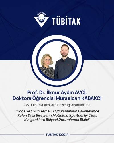 OMÜ’lü Doktora Öğrencisi Kabakcı’nın TÜBİTAK Başarısı