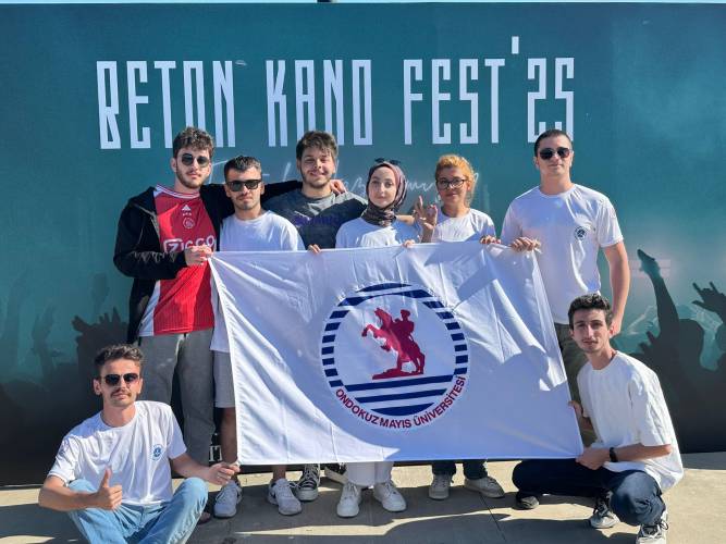 OMÜ’lü Genç Mühendisler Betonu Yüzdürdü, Zirveye Göz Kırptı!