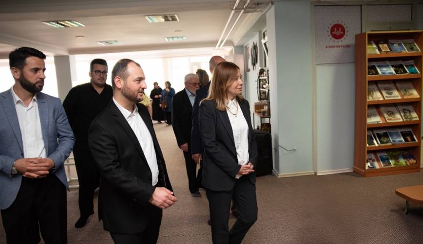 Rektör Aydın, OMÜ Kampüs Camii Yaşam Alanlarını Ziyaret Etti