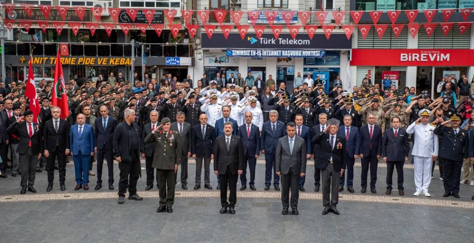 Samsun’da 19 Eylül Gaziler Günü Kutlandı